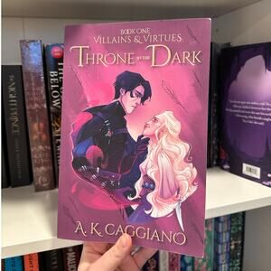 Throne In The Dark By A.K. Caggiano OOP Paperback